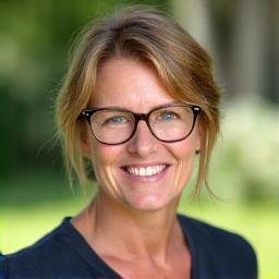 Porträt von Greta Schmidt, Milchproduktionsleiterin